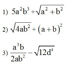 Taller Grado Octavo :  Expresiones Algebraicas (Primer Periodo)