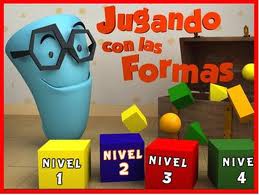 Juegos de los diferentes cuerpos geometricos. Grado Tercero (primer periodo)