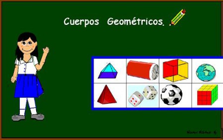 Actividad de diferentes cuerpos geometricos. Grado Tercero (primer periodo)